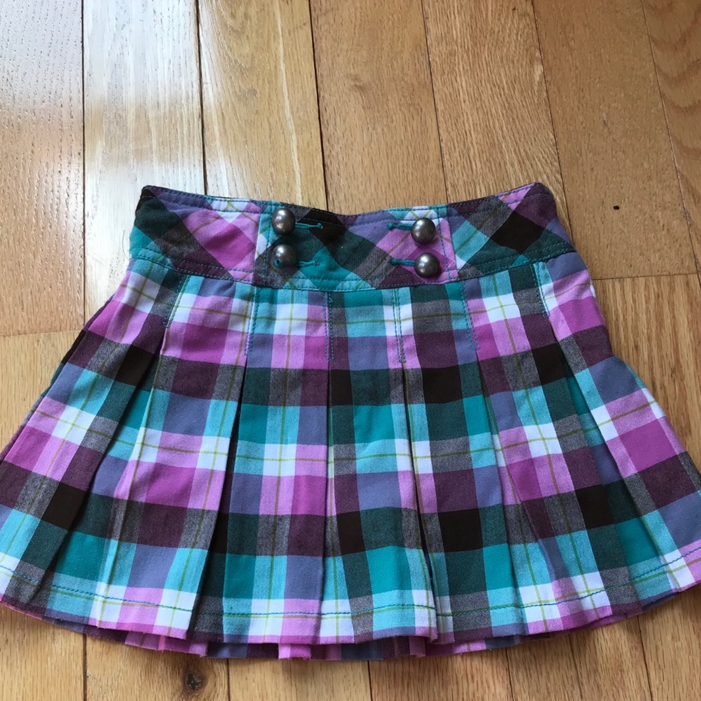Cherokee Plaid skirt girls 6/6X